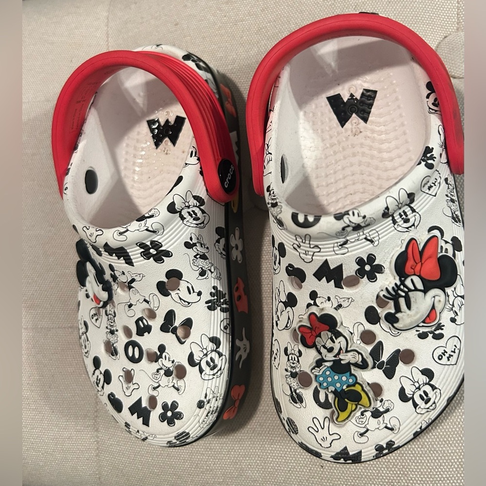 Size 9 Disney crocs